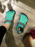Vibram五指鞋女运动鞋轻便透气赤足跑步鞋健身训练休闲鞋五趾鞋  KSOEVO 绿色/蓝色（建议拍大一码） 38 实拍图