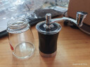 亚米（Yami） 迷你手摇磨豆机 咖啡豆研磨机 家用便携手动咖啡机黑色 YM-5601 实拍图