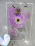 盛世泰堡永生花玫瑰花束香皂花七夕礼物送女友小花束紫玫瑰3朵 实拍图