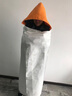 中加沃安【欧盟CE认证】防火披风斗篷硅胶灭火毯防火毯火灾应急逃生衣服 加厚纳米防火斗篷【儿童款】 实拍图