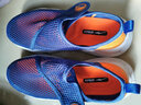 鸿星尔克童鞋男童网鞋夏季小童透气网面中大童一脚蹬跑鞋儿童运动鞋 幻境蓝/月季橙-男童 -偏小1码 37 实拍图