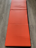 捷英飞折叠体操垫 健身训练体育垫子 仰卧起坐舞蹈垫 PU学步垫空翻垫 三折垫橘色/180*60*3cm 实拍图