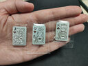 素竹足银999银条 纯银块扑克牌佩戴 情人节日礼物 商务收藏  免费刻字 10克/块 红桃J 实拍图