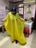 谷崎 理发围布 理发布 成人剪发围布剃头围巾理发店发廊家用理发工具 #黄色发廊--大号 实拍图