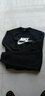 耐克（NIKE）女装套装 秋季新款经典运动大logo卫衣上衣外套休闲长裤 两件套 简约卫衣+宽松长裤 加绒 M/160 实拍图