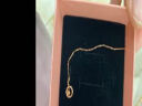 英皇珠宝 简单美系列 18k金耳线新款潮气质长款玫瑰金女700341 铃铛 （单只） 晒单实拍图