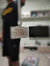 安得匠金属工作牌工牌铝合金证件卡套带挂绳高档工作证胸卡双面胸牌公司校牌员工号牌工卡吊牌厂牌卡定制 横款银色+鸭嘴扣银色条纹绳 实拍图