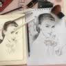 笔尖上的女神——时尚插画手绘技法 数艺社出品 实拍图