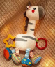 兔妈妈（Tumama Kids）新生婴儿手推车挂件布艺风铃摇铃0-1岁幼儿床铃宝宝车载安抚玩具3 升级款长颈鹿+斑马组合礼盒款 实拍图