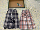 【御茶家】环月之旅原创jk制服格裙短长春夏季百褶半身裙【现货】 【48裙长】 XL 实拍图
