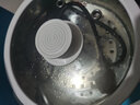 志高（CHIGO）电煮锅多功能锅家用宿舍锅迷你煮面锅小型电热锅学生电火锅碗盖一体小电锅煮面锅 2L 【PP蒸笼款】黑色不沾内胆 实拍图