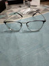 陌朋 近视眼镜男女防雾防蓝光眼镜框男防滑全框眼睛近视男可配有度数 砂黑银边 配1.61变灰色防蓝光（0-600度） 实拍图