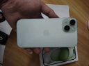Apple iPhone 15 (A3092) 256GB 绿色 支持移动联通电信5G 双卡双待手机 实拍图
