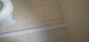 挑三拣四 卫生间实心挡水条浴室环保塑胶PVC直型地面防水隔断条淋浴房一字型隔水条 硅胶白色150厘米送胶 实拍图