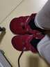 卡帝乐鳄鱼（CARTELO）棉拖鞋女士秋冬季防水居家室内外出穿包跟棉靴 XH116 红色 38-39 实拍图