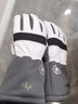 Vgo 零下20度适用 滑雪手套 男 冬季滑雪 户外运动 羊皮 防水加厚保暖 GA8435FW 石像灰 M（掌围22.1-22.8 中指8-8.2） 实拍图