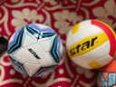 世达（star）SB4124C 足球青少年耐磨4号足球小学生儿童节礼物手缝比赛足球 实拍图