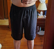 安踏短裤男五分运动裤夏季冰丝透气运动速干裤宽松休闲裤跑步健身裤 -3基础黑【斜插方便口袋】 4XL (195) 适合200-220斤 实拍图
