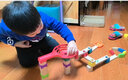 Hape滚珠玩具 steam夸得瑞拉滚珠架拼装积木 男女小孩儿童礼物 轨道滚珠游戏-铃音多米诺 3Y+ 实拍图