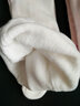 Auro Mesa 婴儿连裤袜秋冬厚款毛圈保暖新生儿打底裤袜0-4岁女宝大PP百搭袜 白色爱心 1条 1-2岁 21-23 实拍图