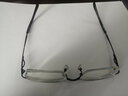 精工(SEIKO)近视眼镜框男款半框钛材镜腿商务型眼镜架可配镜片专业 H1061 【亮黑】 配1.67防蓝光镜片（300-800度） 实拍图