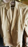 EP雅莹女装 设计感桑蚕丝缎面系带九分袖西装外套春秋款商场同款1117A 绿色 4/L 晒单实拍图