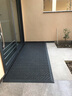奢帝室外地垫进门垫酒店大门口入户外拼接防滑脚垫台阶塑料防水防晒 三刷灰色（升级加密） 60*90CM（四周含边+送安装锤） 实拍图