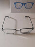 依视路（ESSILOR） 新款商务男镜架时尚镜框女配依视路镜片近视定制眼镜网上配镜 金属-全框-2035SV-银色 镜框+依视路膜岩高清1.60现片 实拍图