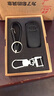 适用于吉利钥匙包新帝豪真皮钥匙套博越帝豪GSe远景SUV缤瑞缤越X1帝豪GL熊猫金刚汽车钥匙扣保护壳 吉利C款全黑色 实拍图