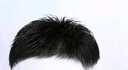佰丝堂假发男短发全手织四周隐形生物头皮头顶补发片全真发透气男士发块 实拍图