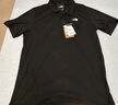北面（The North Face）POLO衫男款短袖速干t恤简约休闲商务半袖透气春夏上新 黑色 XL /180 实拍图