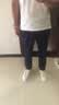 THOM WILLS小白鞋男夏季软底休闲板鞋增高平底鞋一脚蹬男士皮鞋 白色G872 43 /8.5码 实拍图