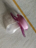新安怡（AVENT）飞利浦新安怡 透气安抚奶嘴硅胶(6-18个月)粉色单个装 SCF081/12 实拍图