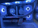 Thermalright 利民 AE 360 WHITE ARGB白色神光同步一体式360水冷散热器 AE360 白 ARGB+3个C12CW-S风扇 实拍图