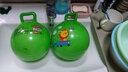 费雪（Fisher-Price）儿童玩具球 儿童宝宝早教小皮球拍拍球玩具 摇摇球F0601 绿色 实拍图