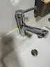九牧（JOMOO）面盆龙头抽拉多功能水洗漱龙头双出水模式冷热防烫龙头 雅银【洗漱抽拉龙头】32344 实拍图