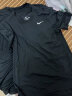 耐克（NIKE）男子经典款休闲透气棉上衣刺绣圆领套头衫短袖运动T恤 AR4999-013 XL 实拍图