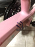 凤凰（Phoenix）山地自行车男女学生车青少年单车 彩虹 22英寸21速五刀轮白粉 晒单实拍图