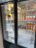 雪花 SNOWFLK展示柜冷藏大容量饮料柜冰柜商用保鲜超市玻璃门冰箱单门立式啤酒柜 688升双门风直冷 实拍图