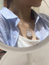 七笙纪冰种佛公玉髓吊坠大S925银项链女弥勒佛玉坠大肚佛笑佛毛衣链玉佛 高冰佛公吊坠镶嵌镀银托 40cm+5cm链长 实拍图