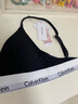 Calvin Klein内衣【摩登引力带】女ck无钢圈软支撑三角杯文胸 QF5650001-太空黑 S 实拍图
