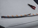 标娅诺 适用于 大众 专用雨刷条 雨刮器片胶条 无骨 雨刷胶条 配套胶条 高尔夫6(10-14年) (前雨刷无骨胶条)对装 实拍图