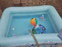 小魔儿童充气游泳池家用超大号加厚戏水池洗澡池180*135*60 晒单实拍图