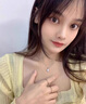 老凤祥星芒雪花纯银项链女款2026新款吊坠七夕情人节生日礼物送女友老婆 【京速达】星芒雪花项链 实拍图