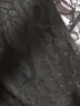 爱特爱（EITIE）夏季新品时尚典雅蕾丝花纹气质A字裙连衣裙女B2107734 黑20 36/S/155-80A 晒单实拍图
