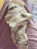 aqpa婴幼儿袜子纯棉新生儿薄款宝宝女童男童夏季男孩儿童棉袜透气        浅绿+浅灰+白色   18-36个月 实拍图