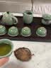 祥业创意茶杯垫隔热壶托茶道茶具配件复古铜色茶碟茶托茶具配件 铜杯垫:红铜树叶6个 实拍图