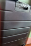 小米行李箱男大容量拉杆箱28英寸防刮耐磨旅行箱耐用女密码箱黑色 实拍图