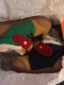 MIKIHOUSE HOTBISCUITS儿童秋冬普奇熊内里绒保暖二段学步靴子53-9309-571 多色 内长16cm （适合脚长15.5cm） 实拍图
