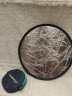 AMBITFUL志捷30cm小型迷你反光板直播拍摄打光板金色银色摄影便携圆形手机可折叠二合一自拍小号柔光板 实拍图